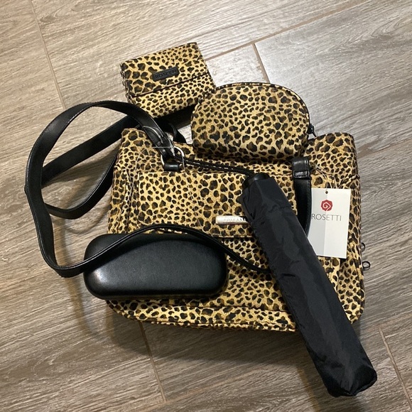Rosetti Leopard Print Shoulder Bag - Picture 3 of 16